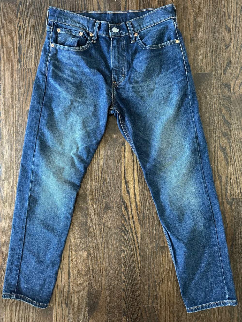 Levi’s 512 Men’s 32x30 Slim Taper Jeans Dark Indigo Blue